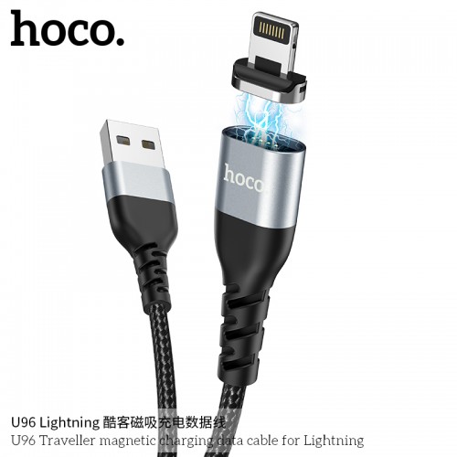 U96 Traveller Magnetic Charging Data Cable for Lightning